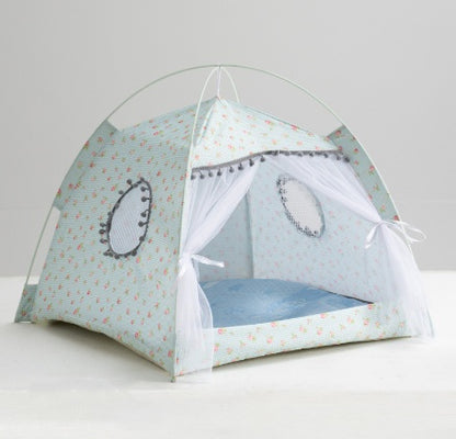 Cat Enclosed Tent  House