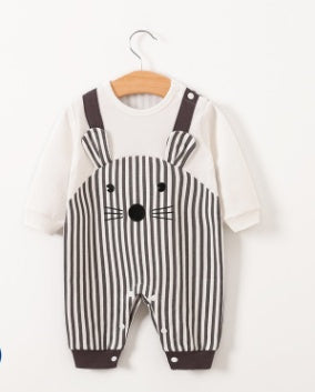 Baby Cotton Long Climbing Suit