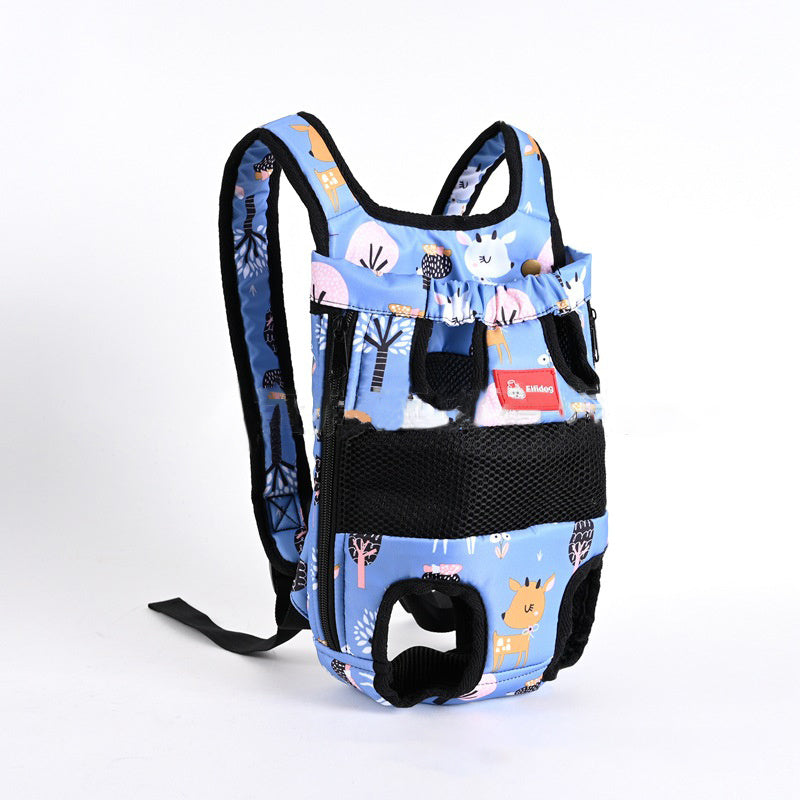 Pet Fawn Blue Backpack