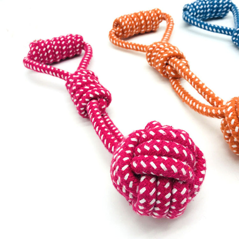 Pet Cotton Rope Molar Rope Ball Toy