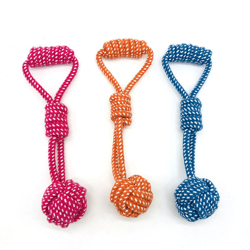 Pet Cotton Rope Molar Rope Ball Toy