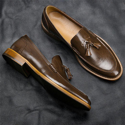 Men Business Dress Casual  Leather Loafers