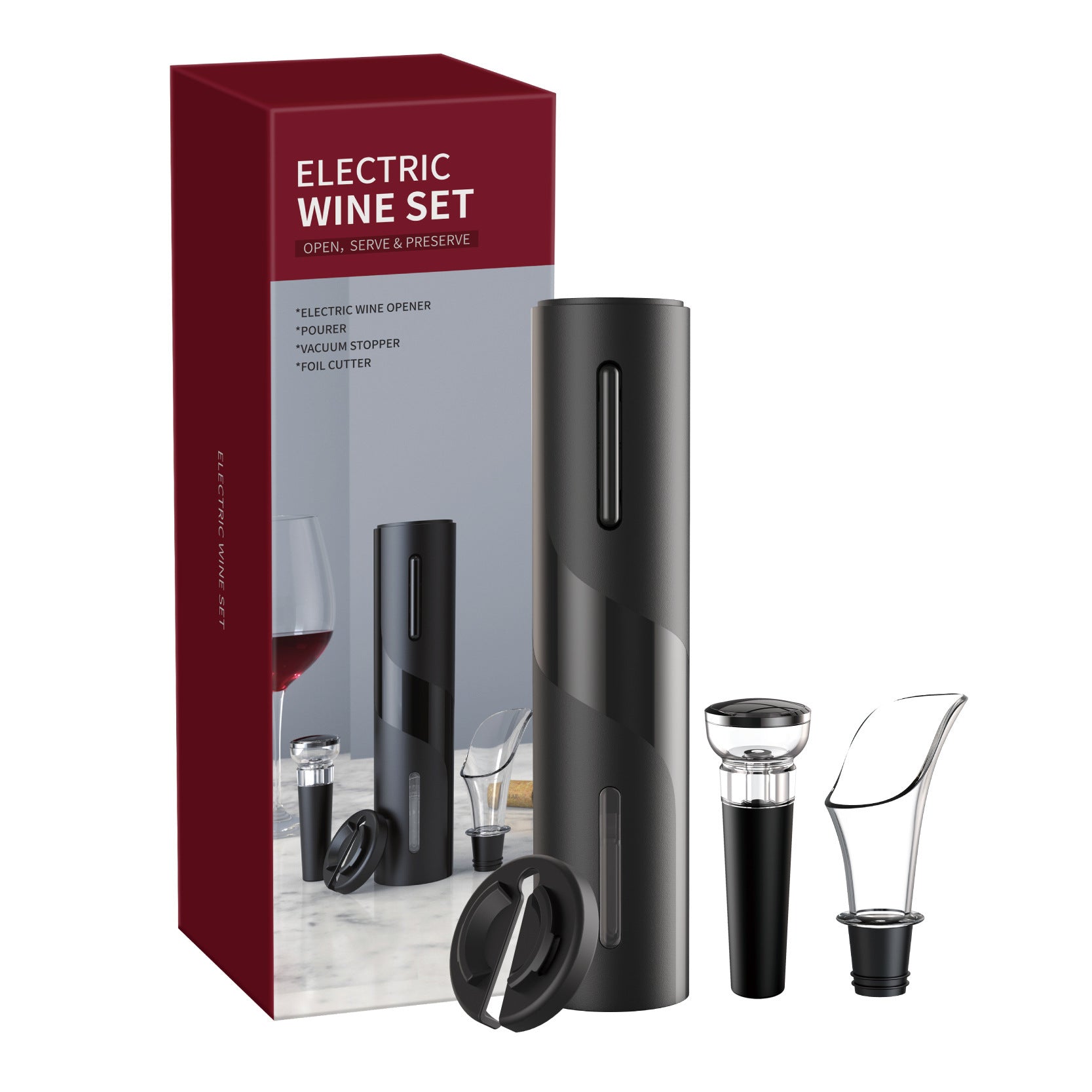 USB Rechargeable Wine Bottle Opener