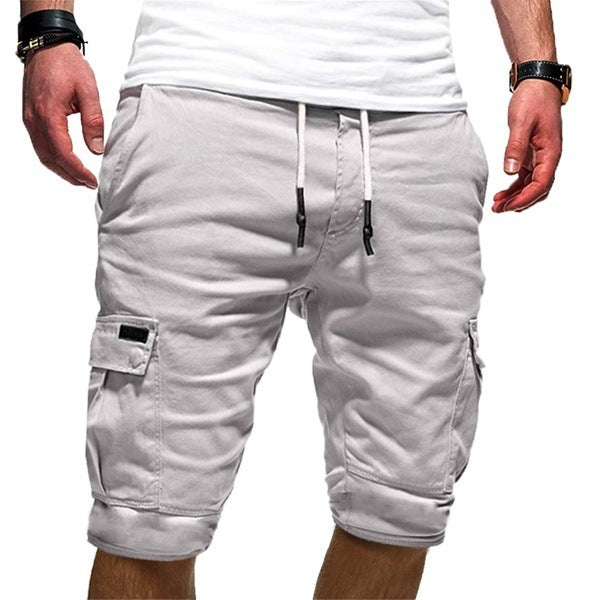 Men Casual Jogger Sports Cargo Shorts Clothing