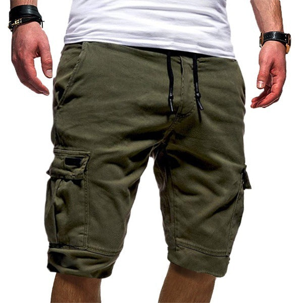 Men Casual Jogger Sports Cargo Shorts Clothing