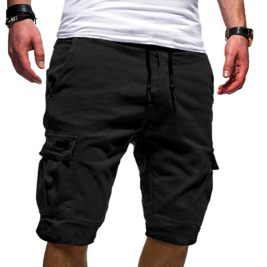 Men Casual Jogger Sports Cargo Shorts Clothing