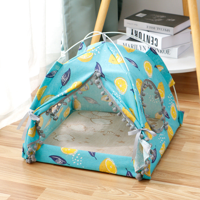 Cat Enclosed Tent  House