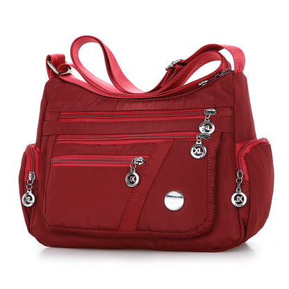 Women  Fashion Waterproof Nylon Shoulder Bag