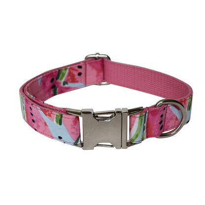 Pet Watermelon Supplies Collar Leash