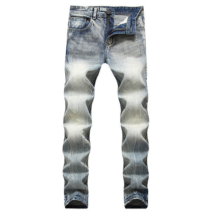 Men Fashion Ripped Cool Jeans