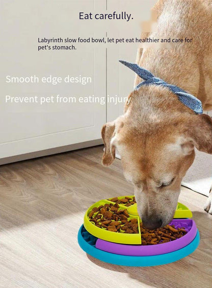 Pet Anti Choking Slow Food Bowl