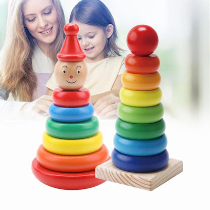 Baby Early Rainbow Tower Educational Toy