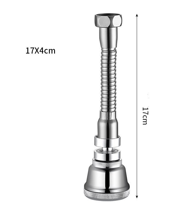 Kitchen faucet universal joint splash head