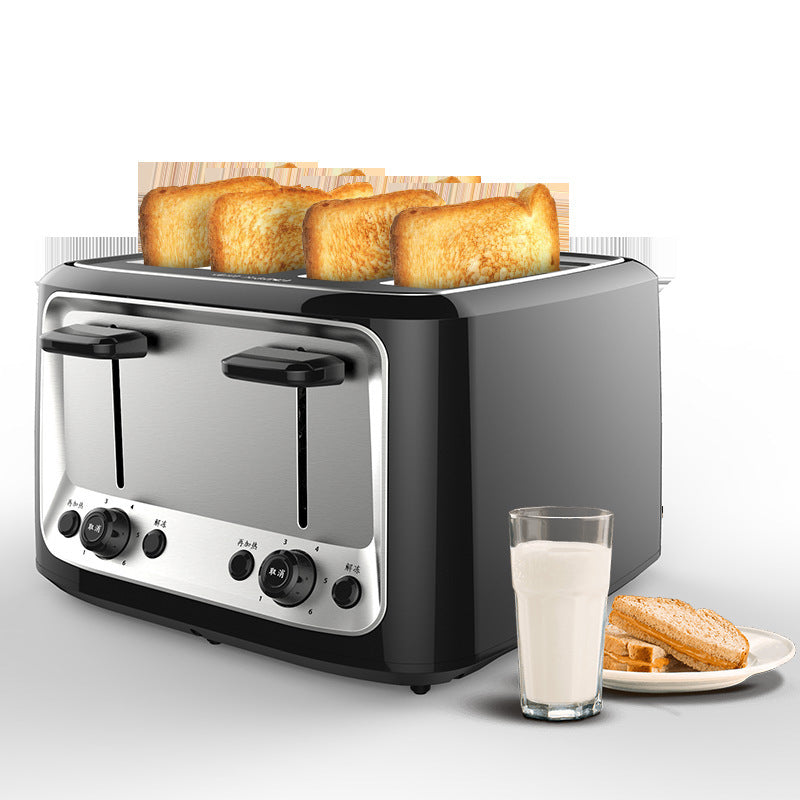 Automatic Multifunctional Toaster Four Slot Export