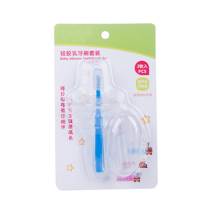 Baby Silicone  Teether Training Tool