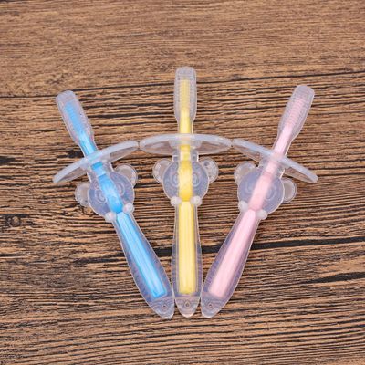 Baby Silicone  Teether Training Tool