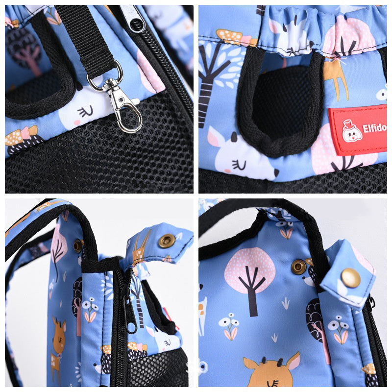 Pet Fawn Blue Backpack