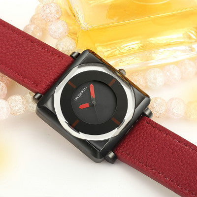 Men Quartz Square Belt Watch