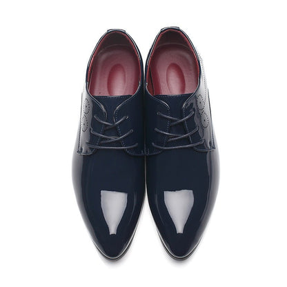 Men Business Casual Dress Leather  Shoes