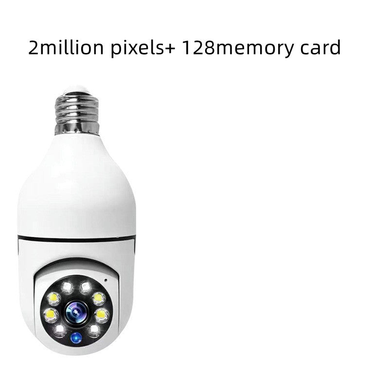 1080P WIFI Alarm Monitor Bulb Camera