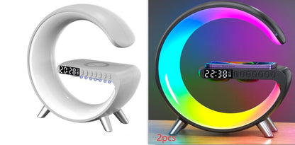 G Shaped LED Lamp  Wireless Charger