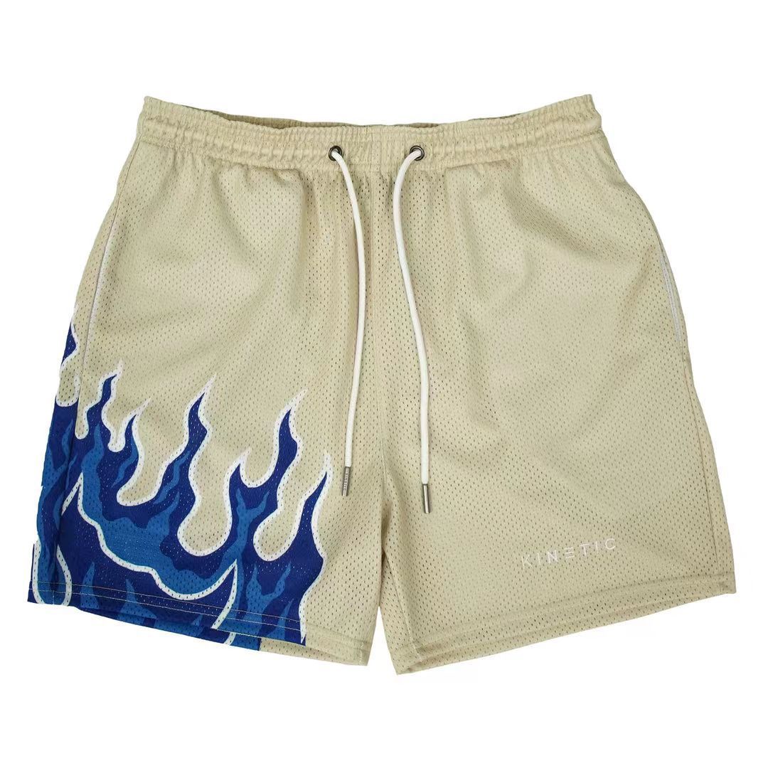 Men Fashion Fiber Blend Shorts