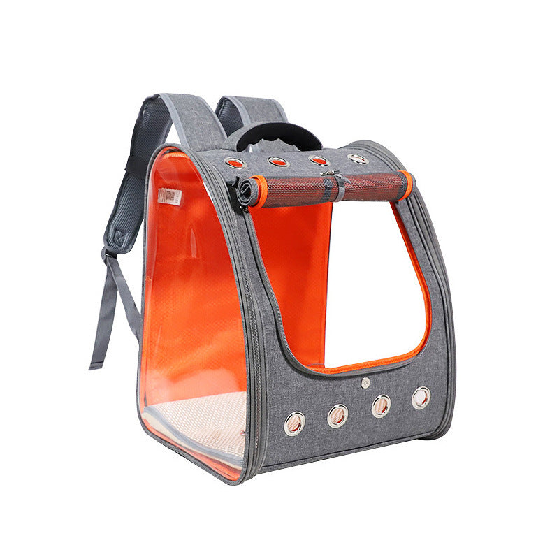 Pet Full Transparent PVC Backpack