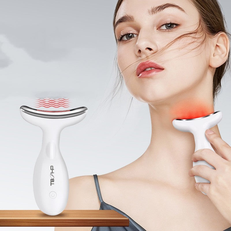 Color Light Vibration Neck Beauty  Instrument