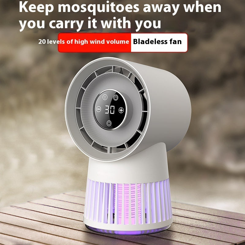 2-in-1 Creative Mosquito Killing Mini Desk Fan