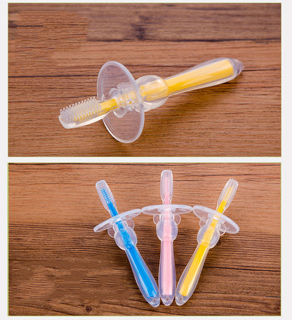 Baby Silicone  Teether Training Tool