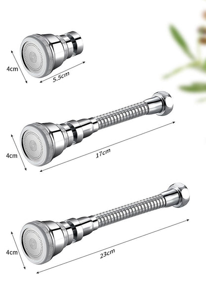 Kitchen faucet universal joint splash head