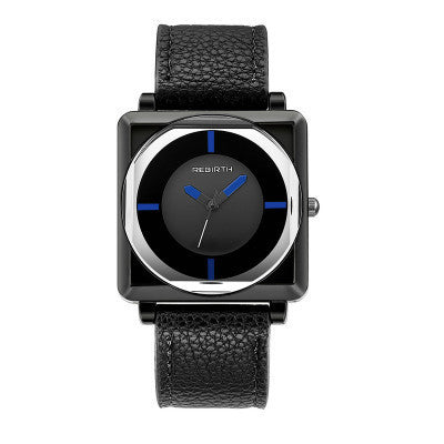 Men Quartz Square Belt Watch