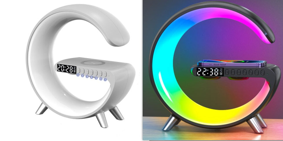 G Shaped LED Lamp  Wireless Charger