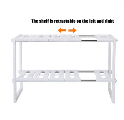 Kitchen shelf retractable shelf