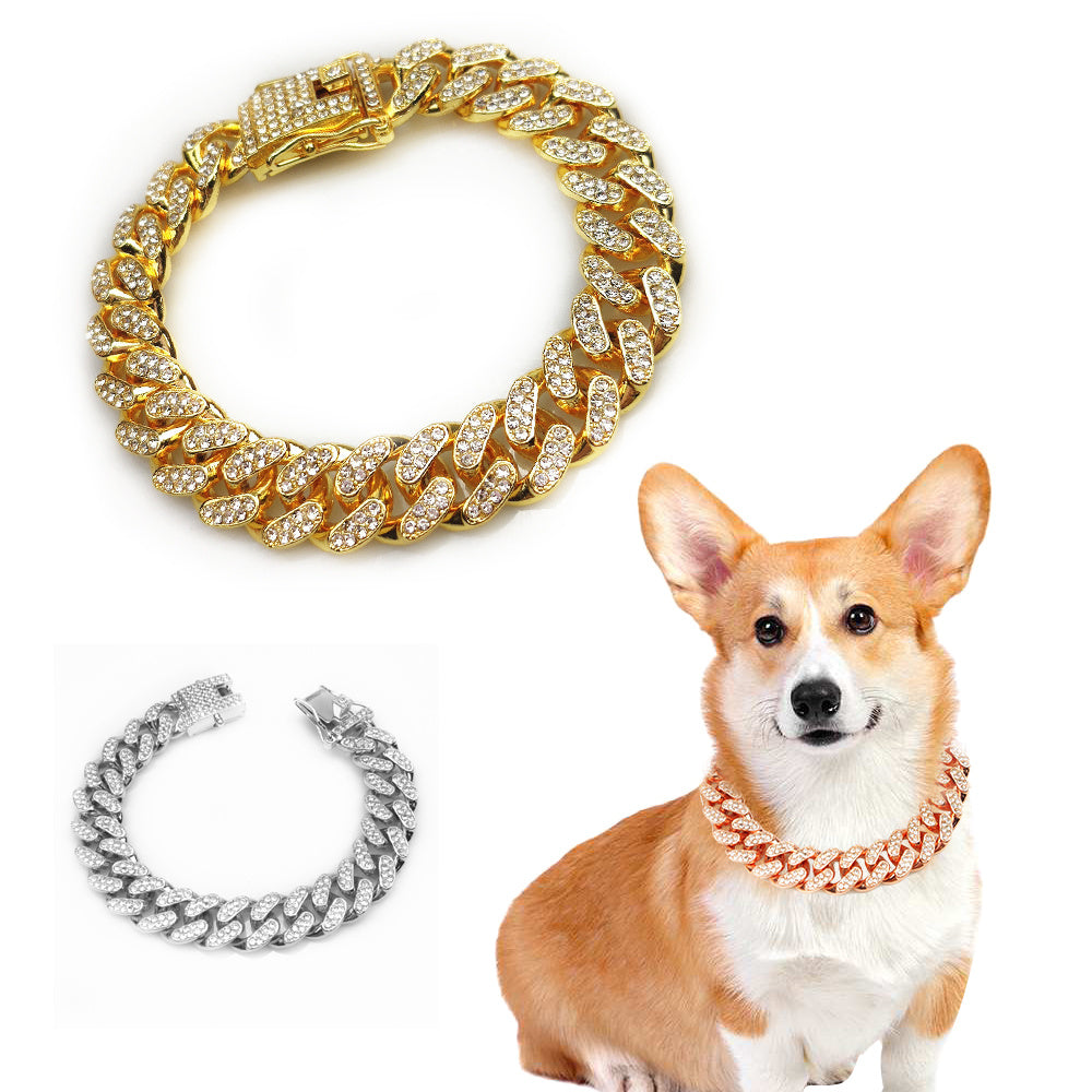 Pets  High-quality  Hip Hop Collars