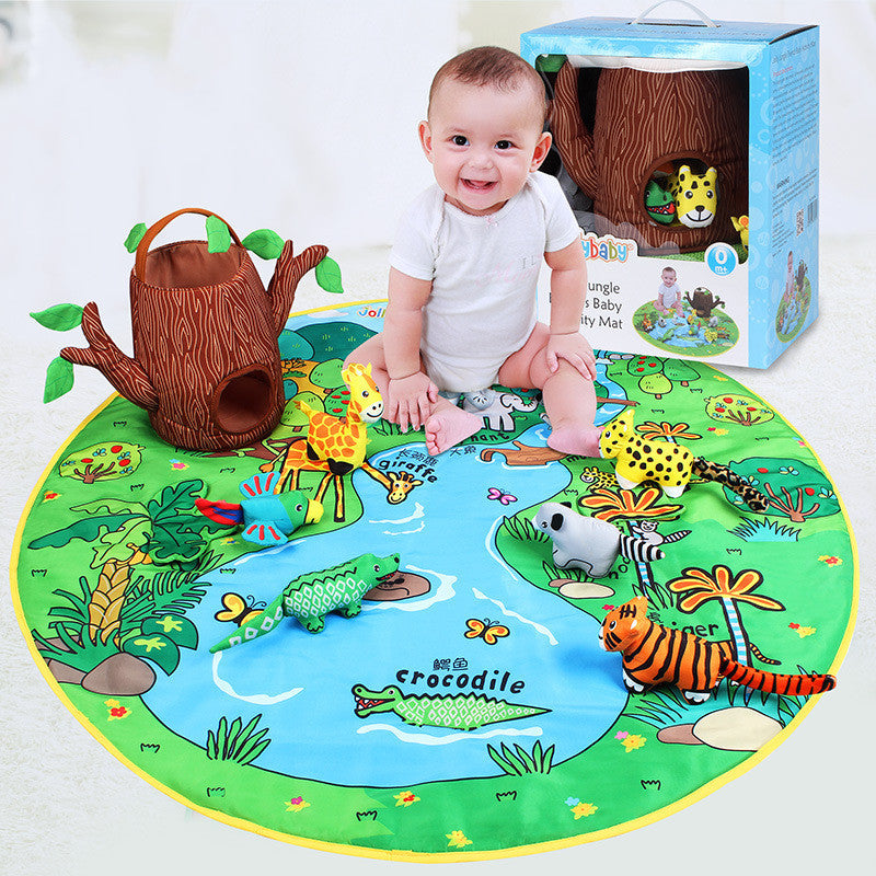 Baby  Play Blanket Early Education Animal Toy