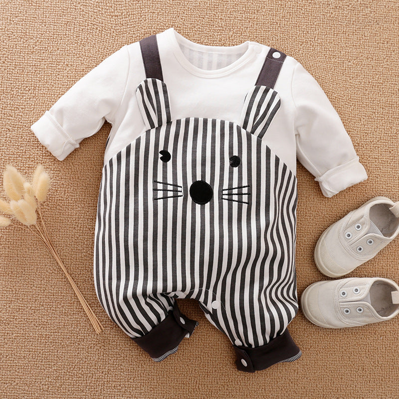 Baby Cotton Long Climbing Suit