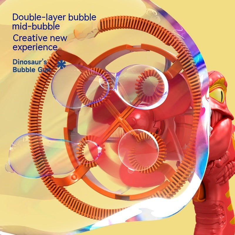 Bubble Gun Electric Fan Bubble Machine Toy