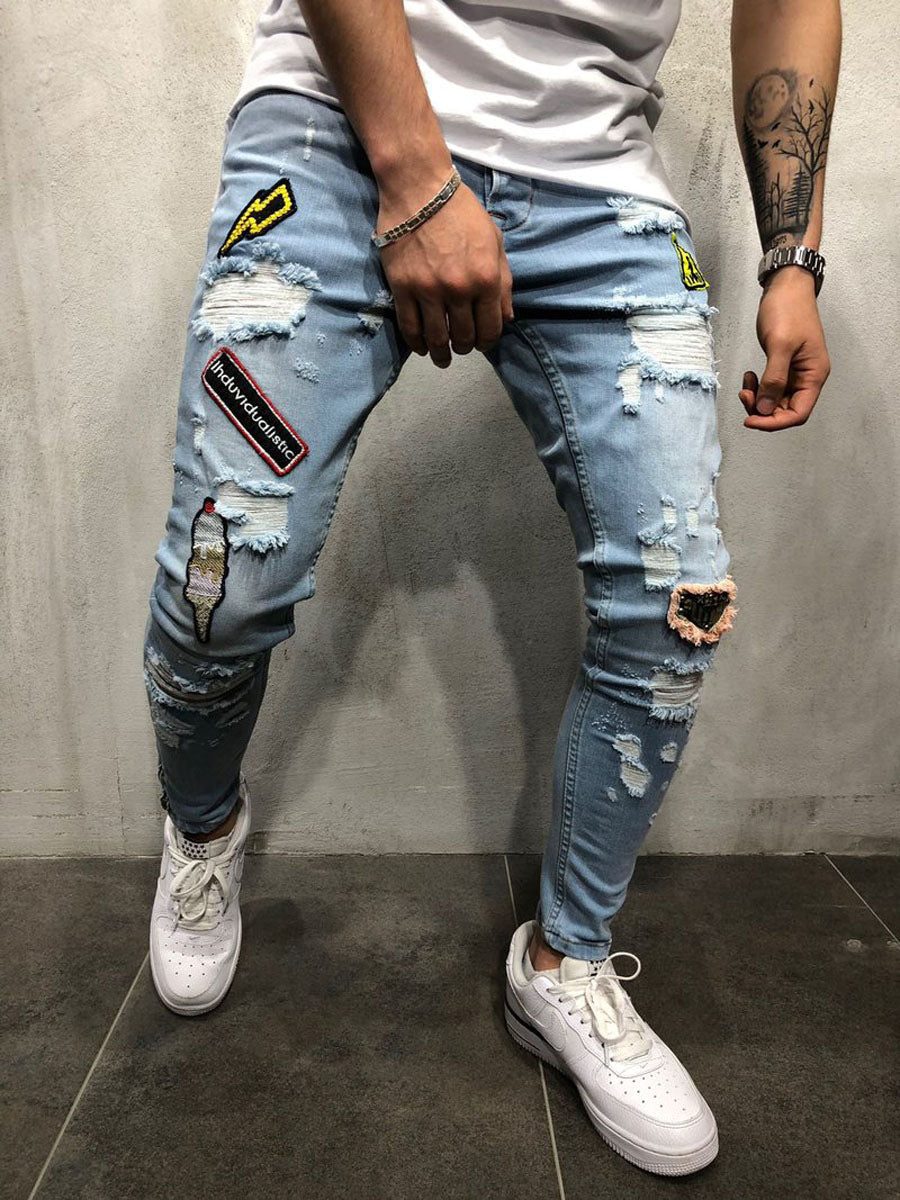 Men Fashion Casual jeans