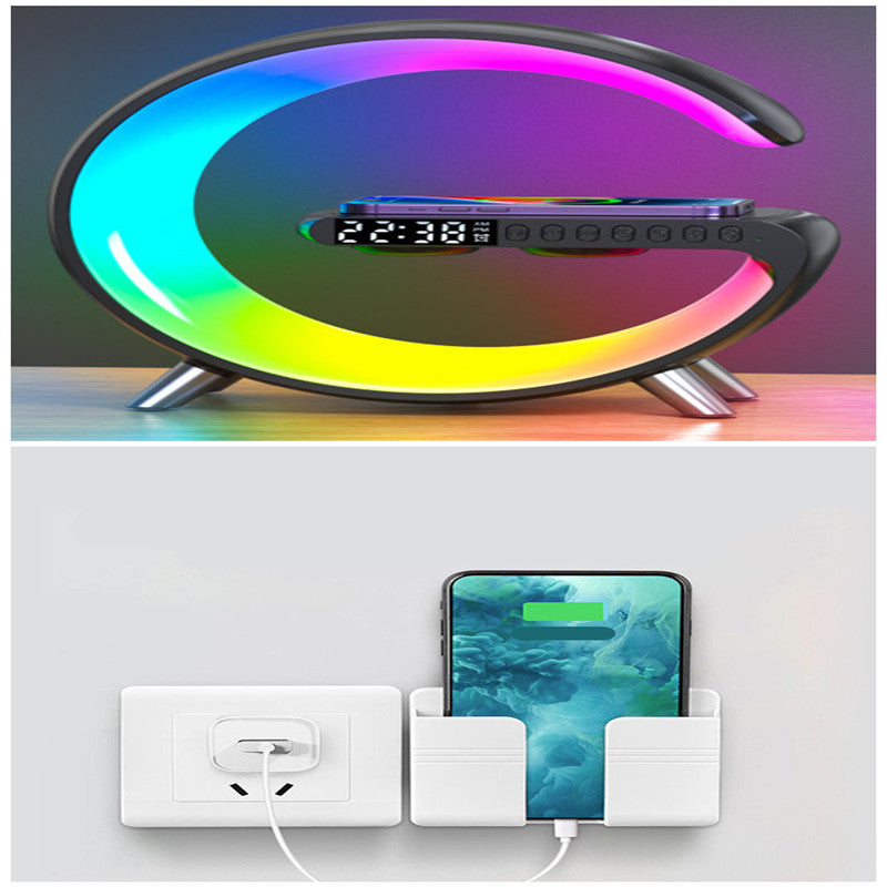 G Shaped LED Lamp  Wireless Charger