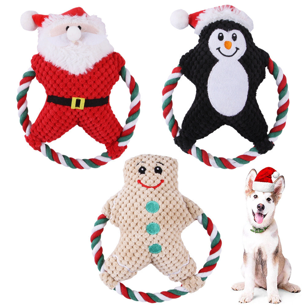 Pet Christmas Vent Plush Toy