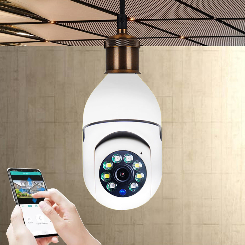 1080P WIFI Alarm Monitor Bulb Camera