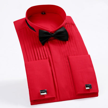 Men Swallowtail Dress  Shirt