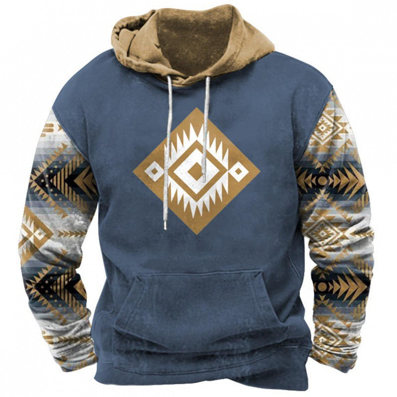 Men Fashion Trendy Printed Hoodie