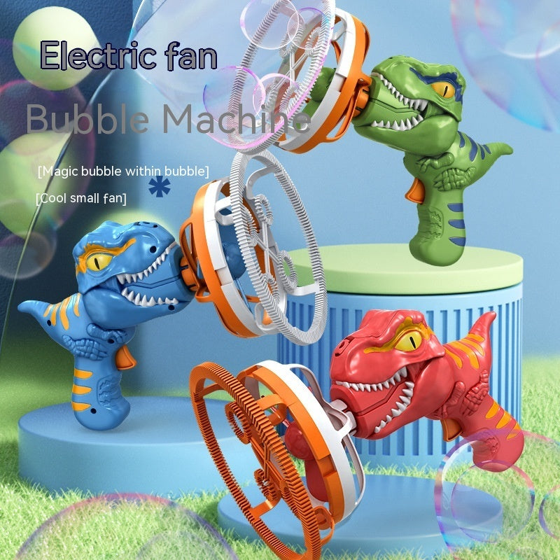 Bubble Gun Electric Fan Bubble Machine Toy