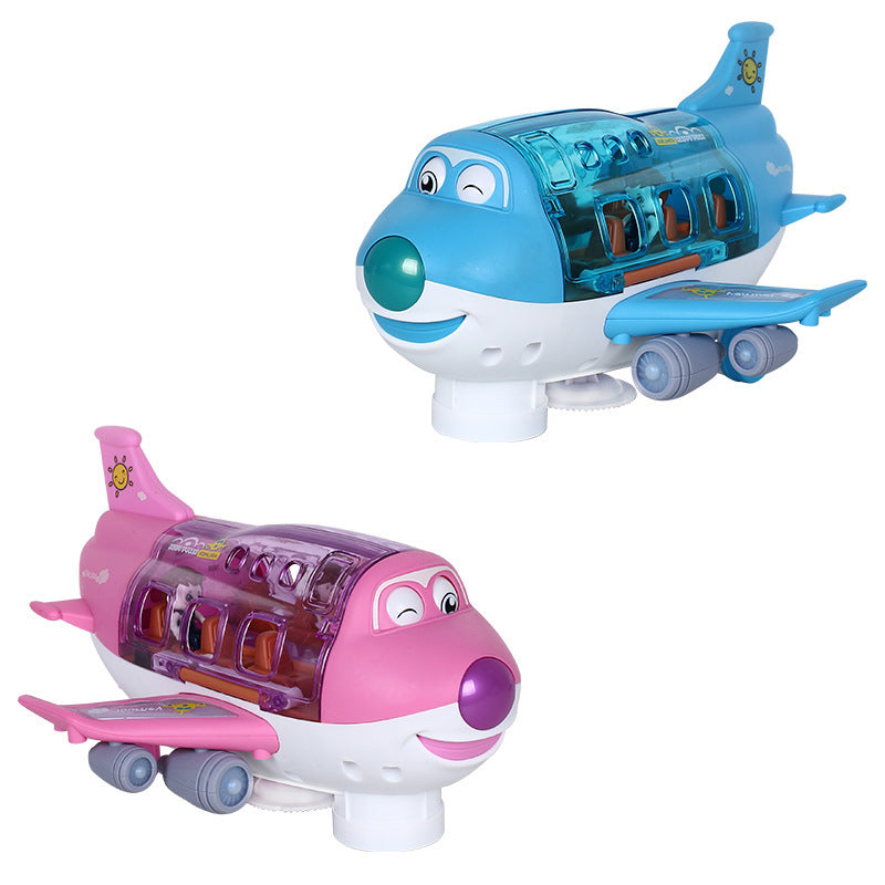 Kids 360 Rotating Electric LED  Airplane Toy