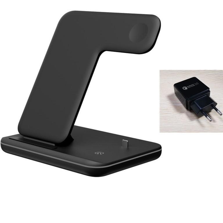 3 In 1 Mobile Phone Watch Wireless Charger Stand