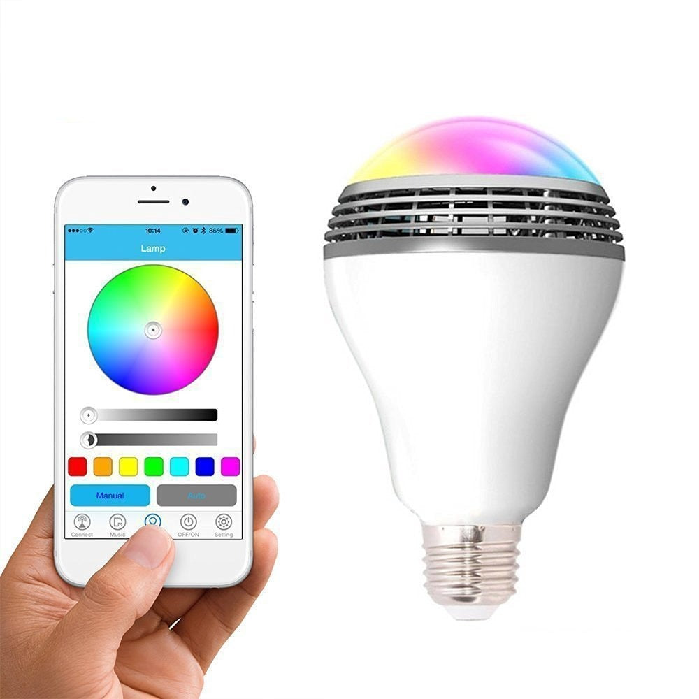 Creative  LED Smart Bluetooth Speaker Light Bulb