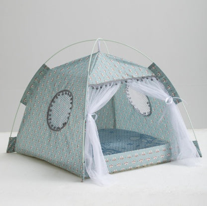 Cat Enclosed Tent  House