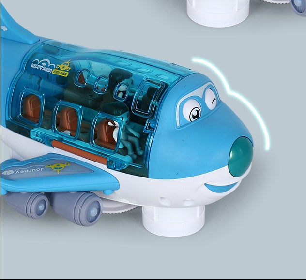 Kids 360 Rotating Electric LED  Airplane Toy